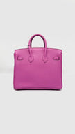 Preowned. Hermes Birkin 25 Magnolia Togo PHW. CPY529UG|10378
