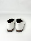 Brand New. Hermes Royal Loafers Blanc PHW. 38.5|7352