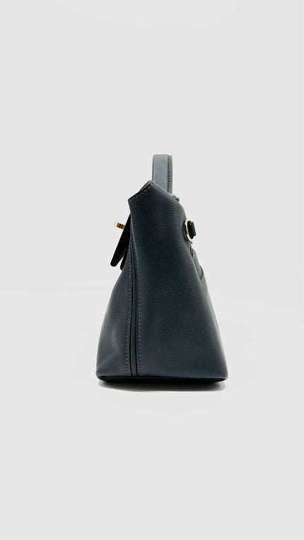 Brand New. Hermes 24/24 21 Evercolor Gris Misty Permabrass HW. WAHT337GM|4999