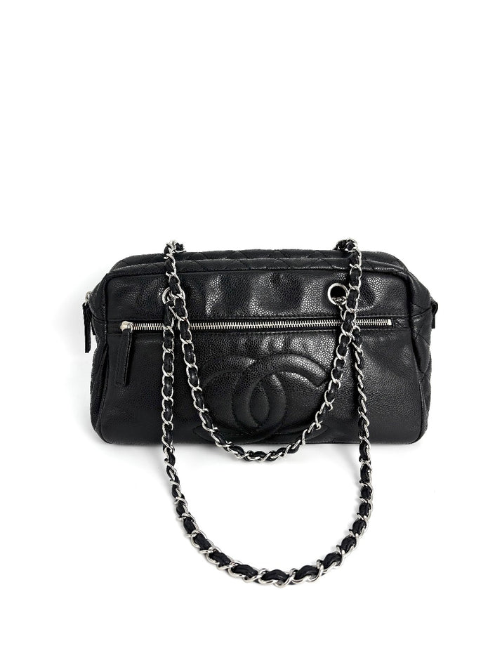 Preowned. Chanel Bowler Tote Black. 13993706|4041