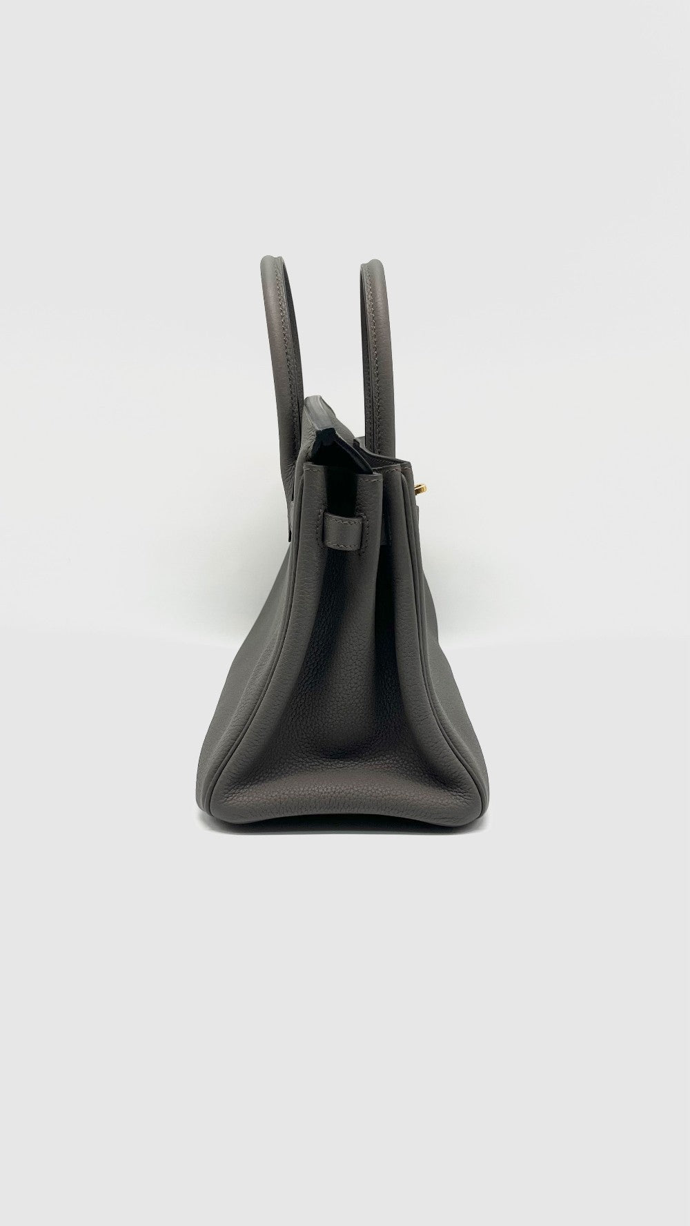 Brand New. Hermes Birkin 25 Etain Togo GHW. DPY837WM|14129