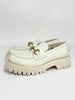 Brand New. Gucci Loafers White. 37|12167