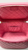 Like New. Chanel Large Vanity Caviar Pink SHW. 29829750|8489