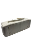Like New. Chanel White Caviar Shopping Tote GHW. L2T3T9TA|17089