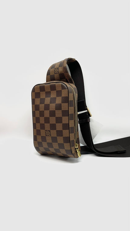 Preowned. LV Geronimos Beltbag Damier Ebene GHW. CA1025|8542