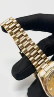 Preowned. Rolex Daydate Computer Dial Diamonds YG President 36MM 2008|16306