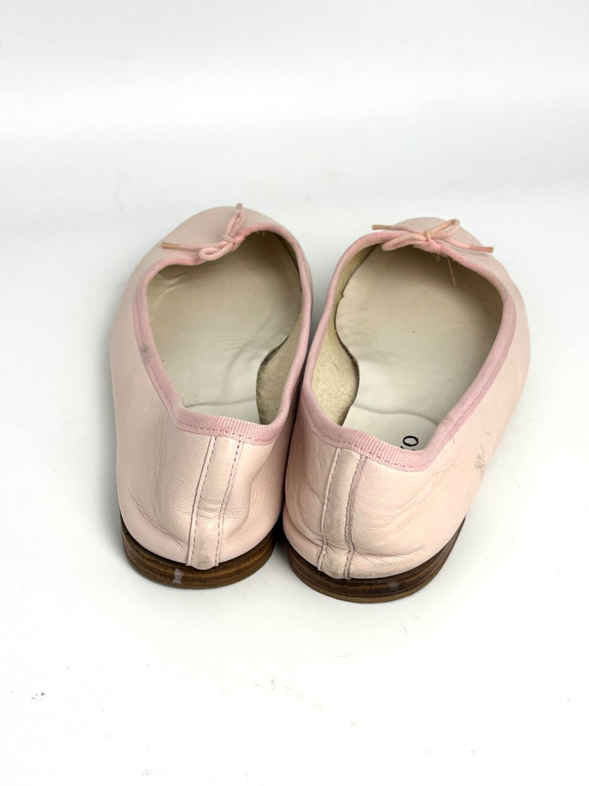 Preowned. Repetto Flats Pale Pink. 41|11013