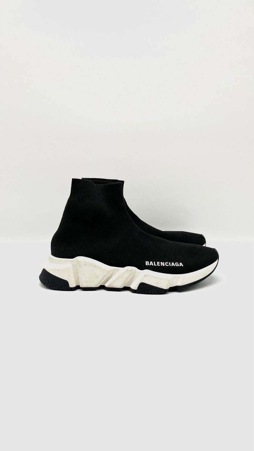 [SALE] Preowned. Balenciaga Sneakers Black. 35|10766