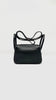 Preowned. Hermes Mini Lindy Clemence Black GHW. YCT599CZ|10309