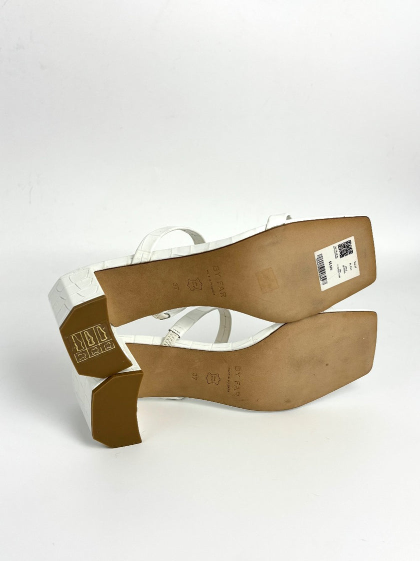 Brand New. By Far Sandals White. 37|8661