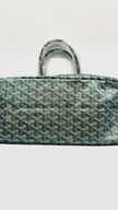 Brand New. Goyard St. Louis PM Metallic Green. CHN020248|11423
