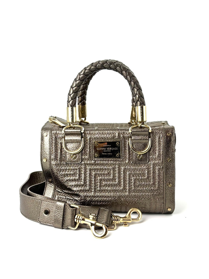 [SALE] Preowned. Versace Two Way Metallic Gray|5996