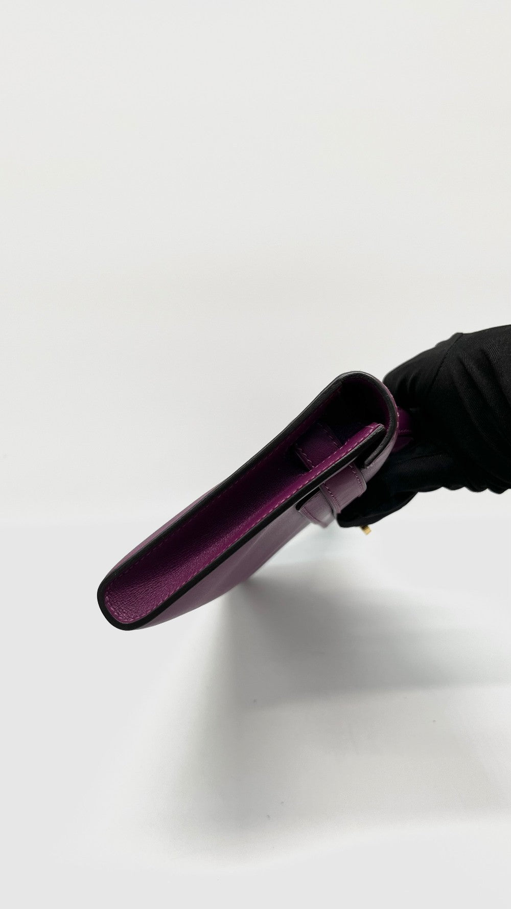 Preowned. Hermes Kelly Cut Anemone Swift GHW. DST006HP|14320