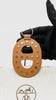 Brand New. Hermes Horn Necklace Gold w/ Studs|9355