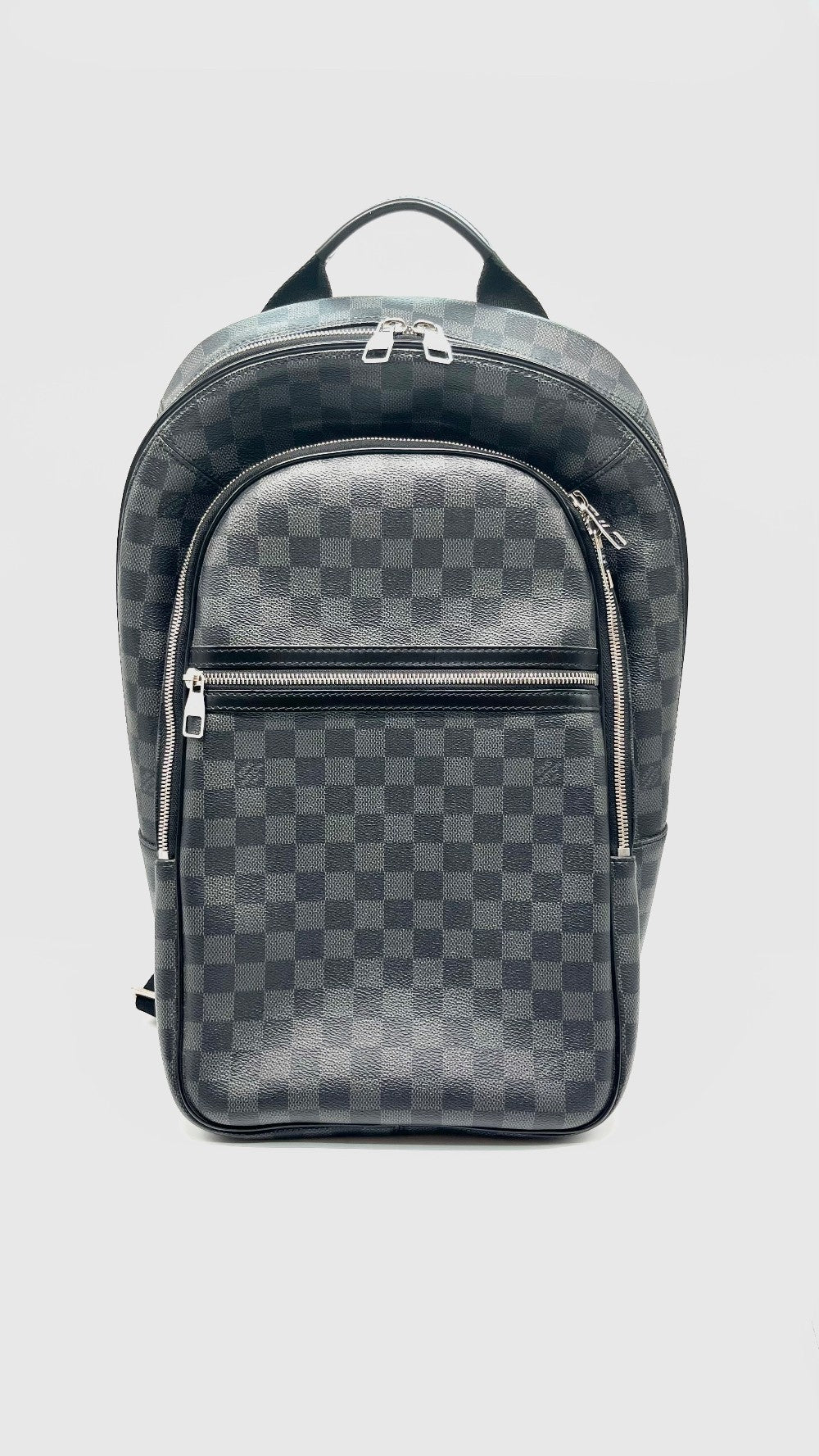 Preowned. LV Michael Backpack Graphite Black. Microchip|13473