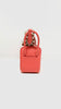 Like New. Hermes Mini Lindy Rose Texas Maxi Quadrille Togo PHW. UMM085NM|9751