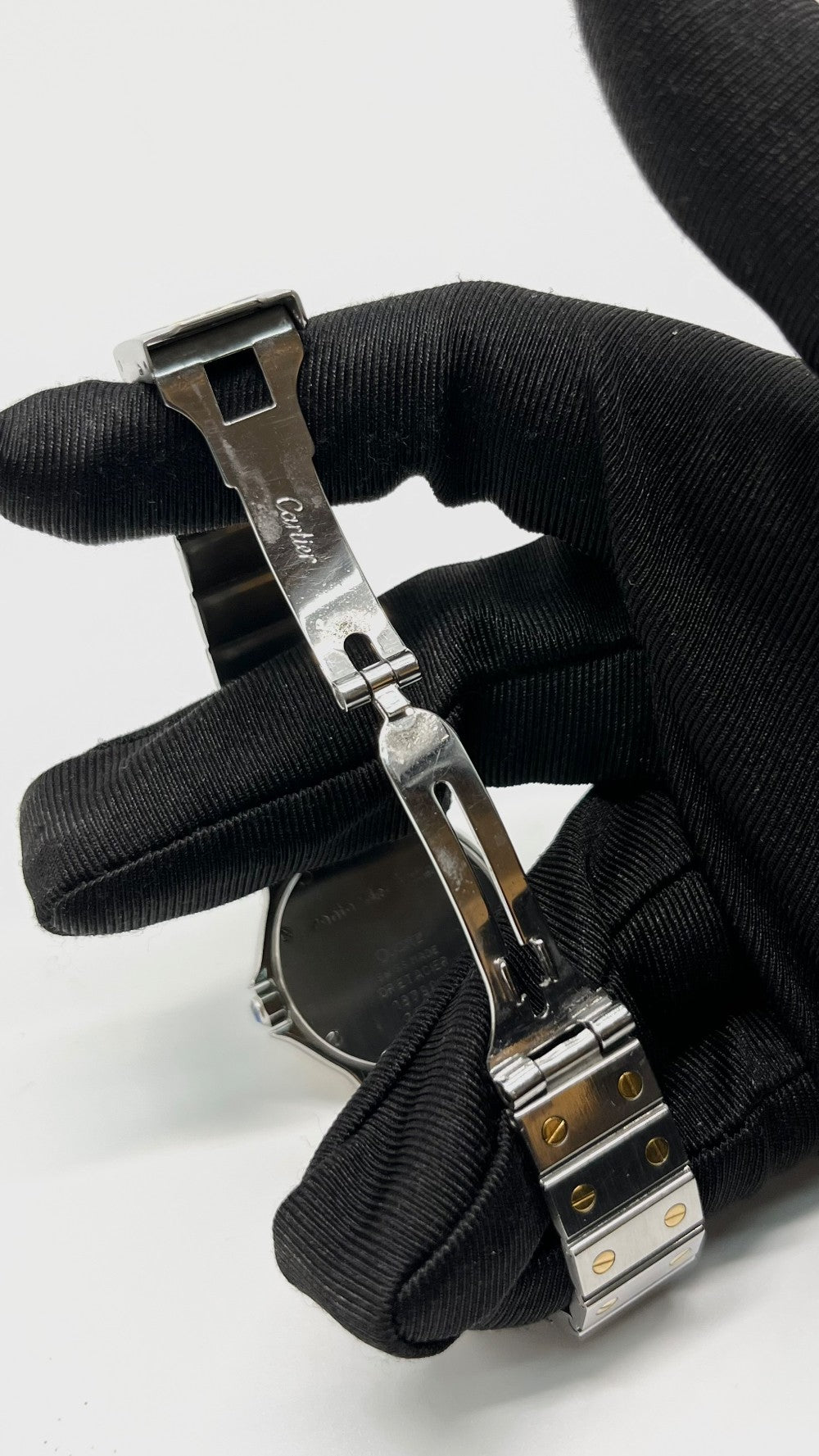 Preowned. Cartier Santos Octagon Two-toned 30MM|10902