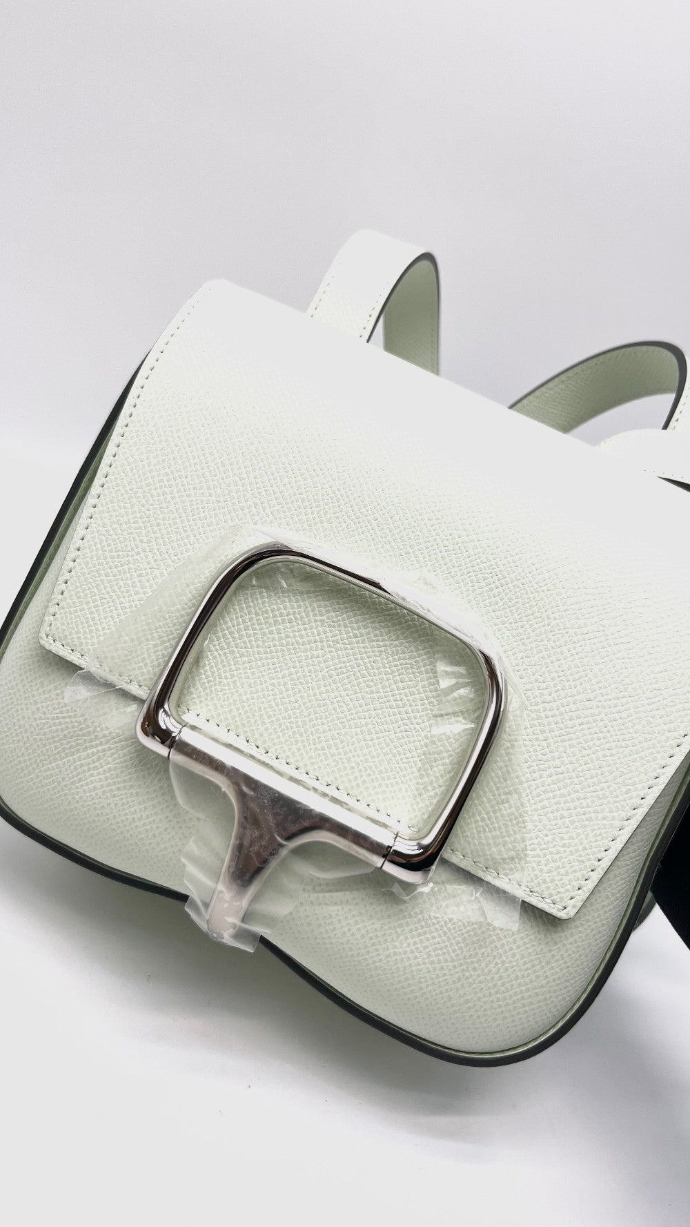 Brand New. Hermes Della Vert Fizz Epsom PHW. UCT085PM|15801
