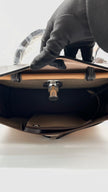 Brand New. Hermes Herbag Zip Retourne 31 Toile Officier Dune Etoupe /Ebene PHW. UTS005AU|9823