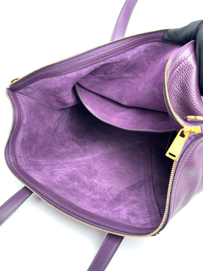 Preowned. Versace 2-way Tote Violet|6405