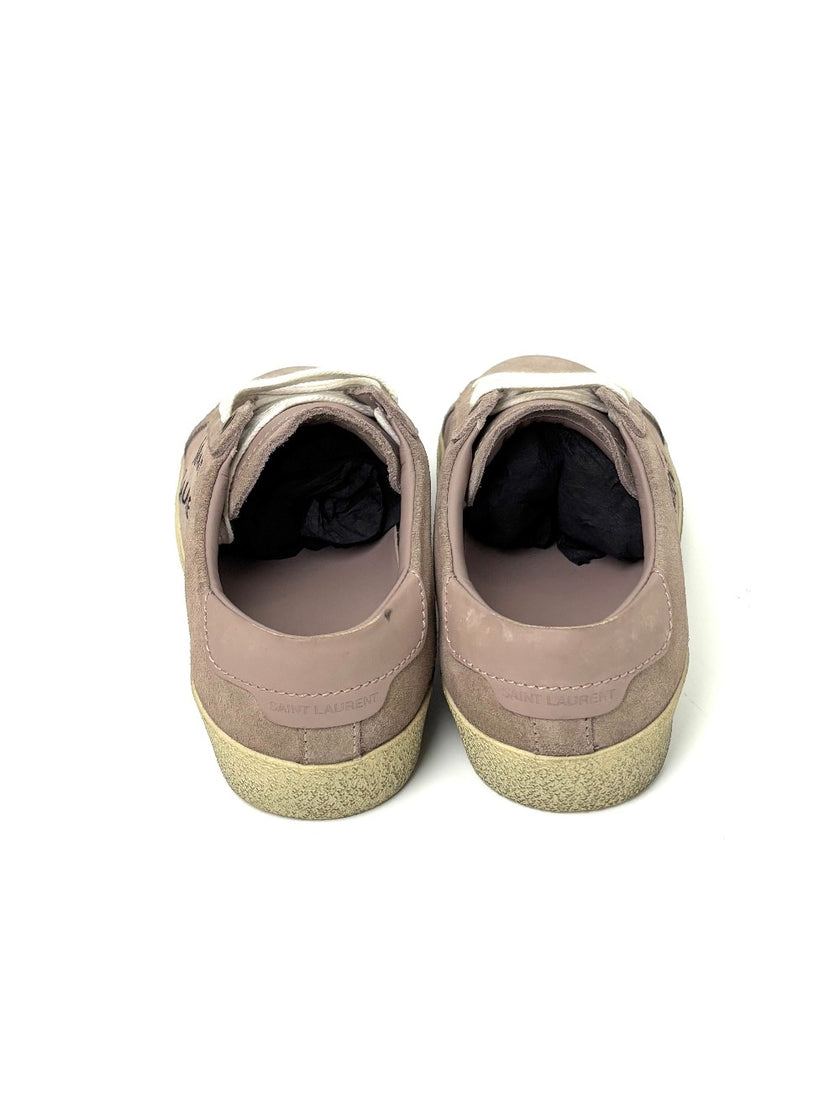 Brand New. YSL Sneakers Nude. 34.5|7631