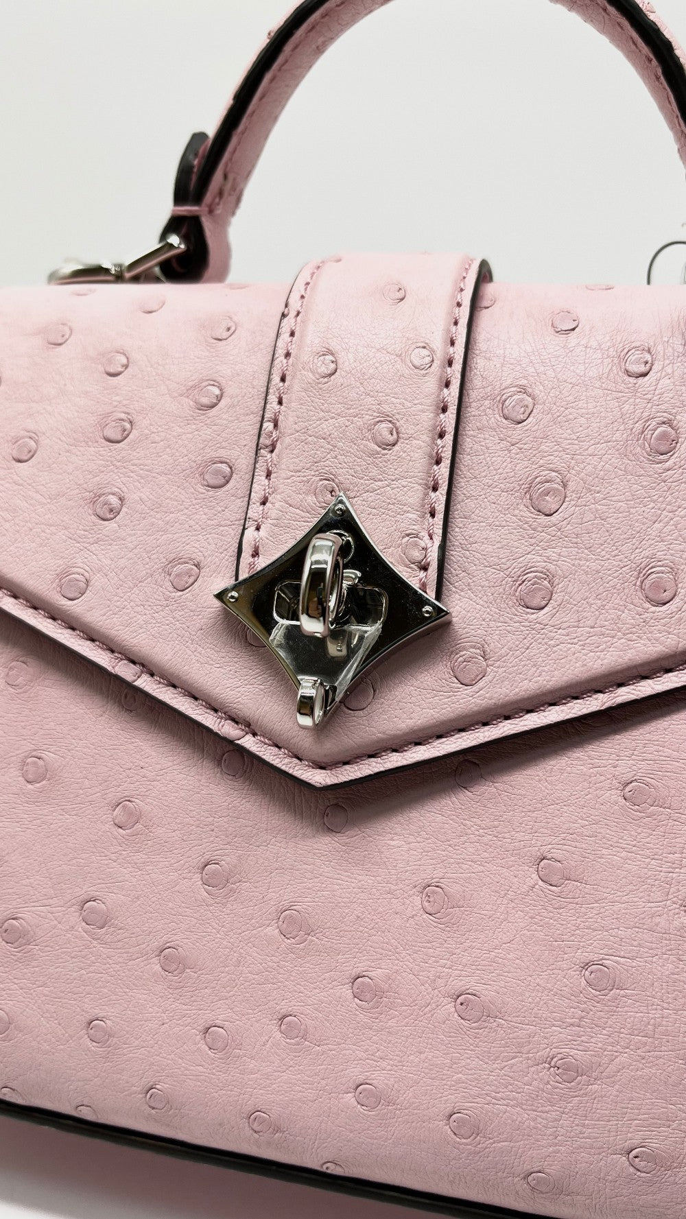 Brand New. LV Rose De Vents Mini Pink Ostrich|7930