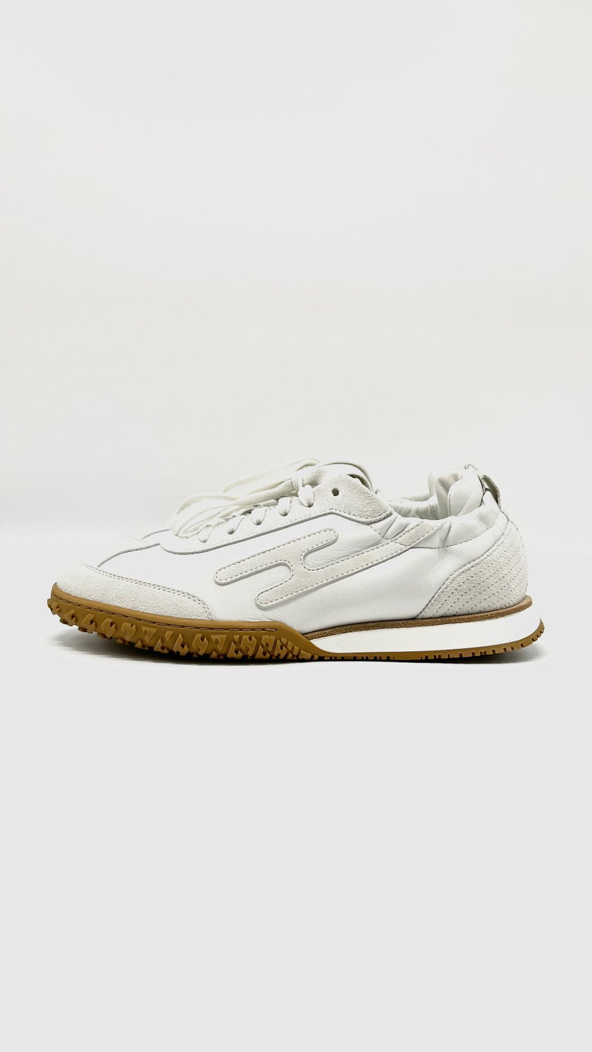 Like New. Hermes Jet White Sneaker . 38|10259