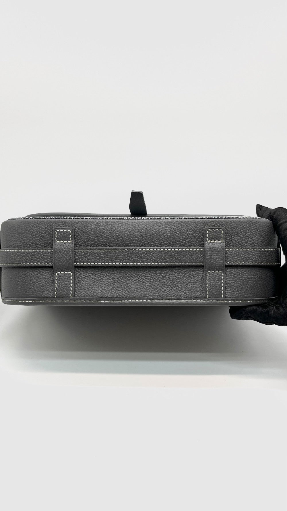 Brand New. Goyard Belvedere MM Gray SHW. MAE020256|16489