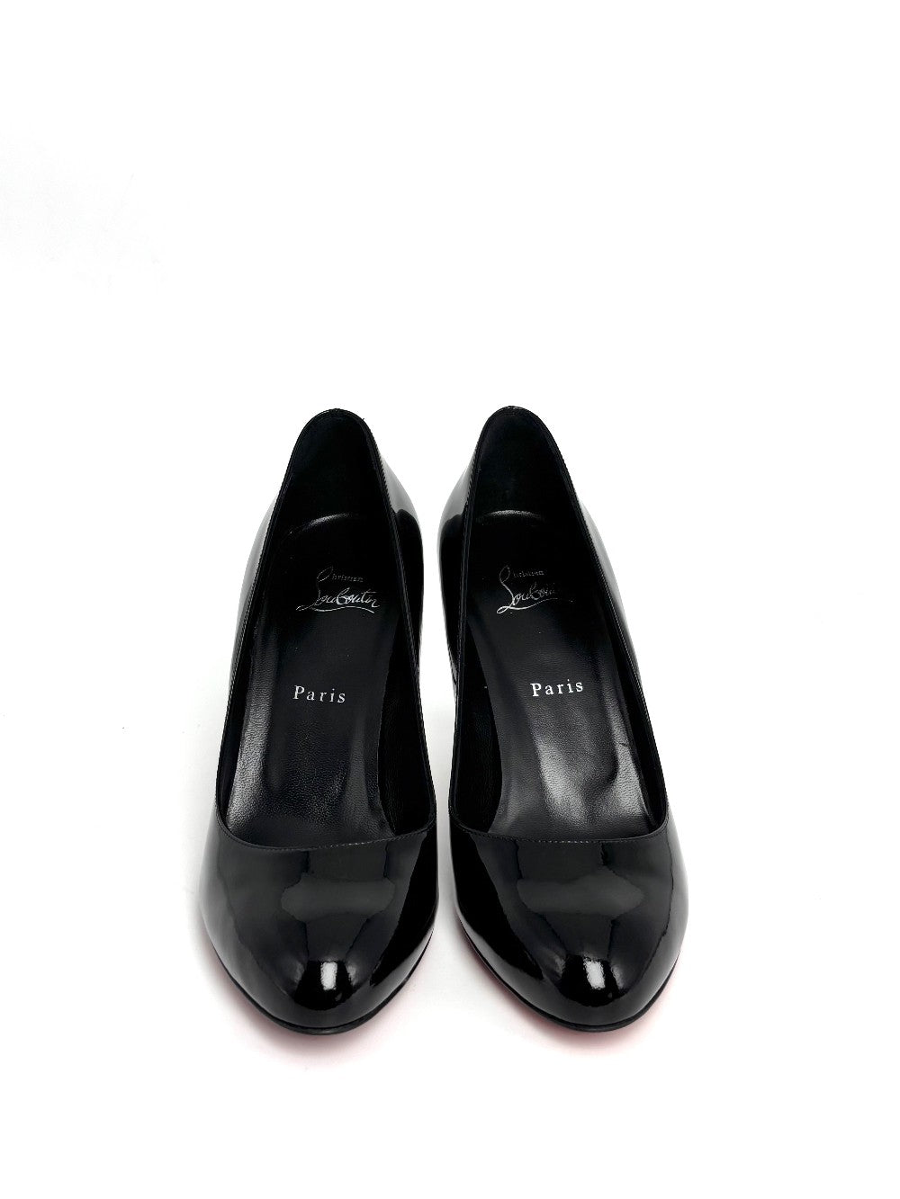 Brand New. Louboutin Pumps Patent Black. 40|8376