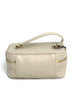 Unused. YSL Mini Vanity White Calfskin GHW|12417