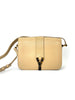 Preowned. YSL Flap Beige|6298