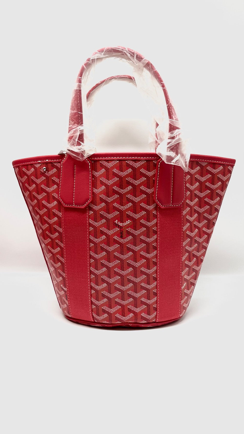 Brand New. Goyard Goyardine Belharra Fuchsia PHW. MAE 020225|8519