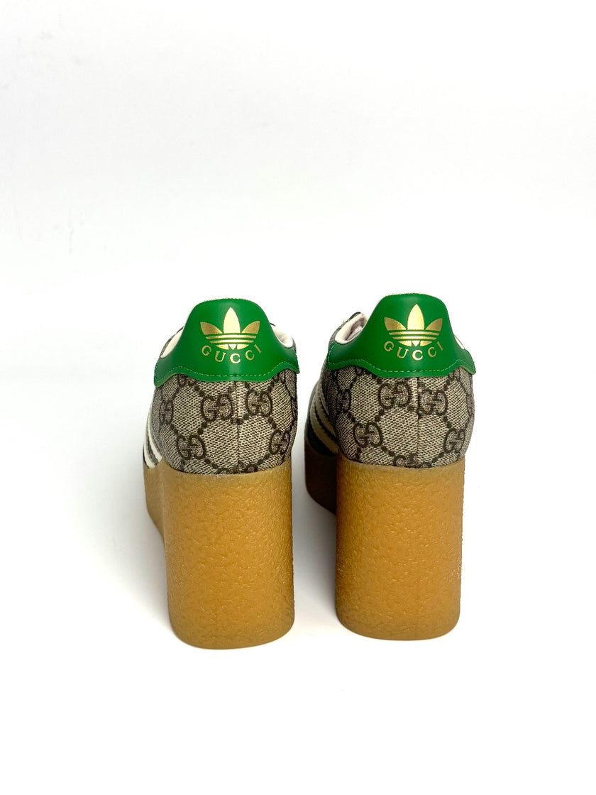 Brand New. Gucci/Adidas Sneakers Wedge. 36|8708