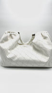 Brand New. Chanel Small Shopping Tote Denim Bag GHW. TNG85AG7|16749