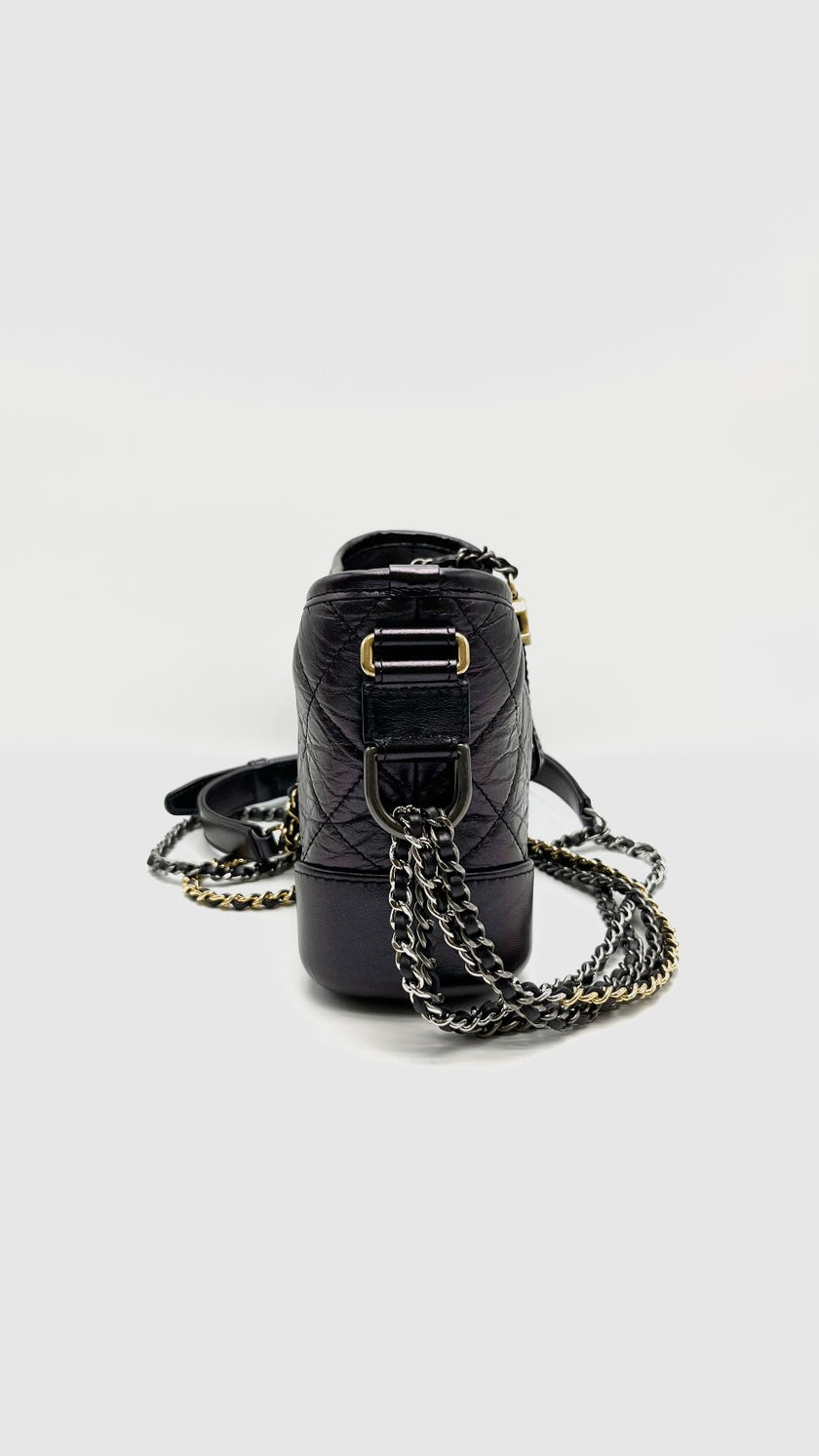 Preowned. Chanel Gabrielle Mini Iredescent GHW/RTW/SHW. 27771324|16470
