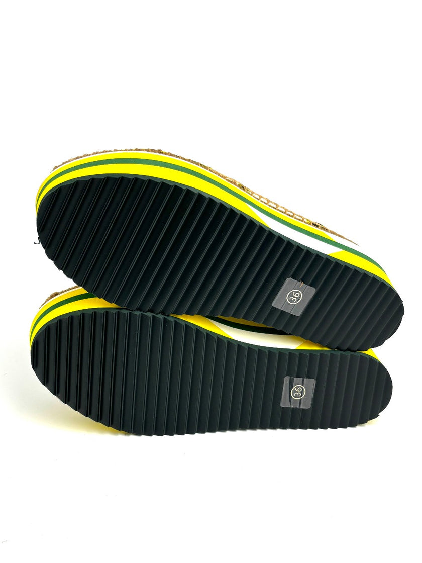 Brand New. D&G Espadrilles Yellow. 36|12156