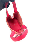 Preowned. Hermes Picotin 18 Rose Mexico Clemence PHW. ABY004AN|17276