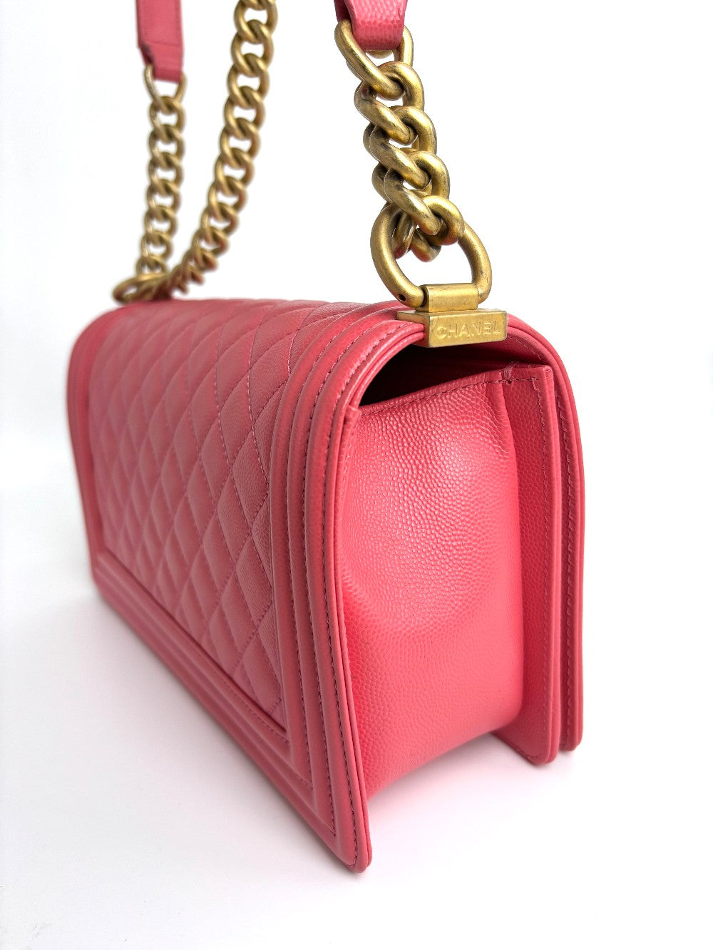 Preowned. Chanel Leboy Old Medium Pink. 25762971|4315