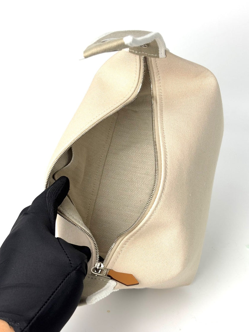 Brand New. Hermes Bride A Brac Ivory PM|8046