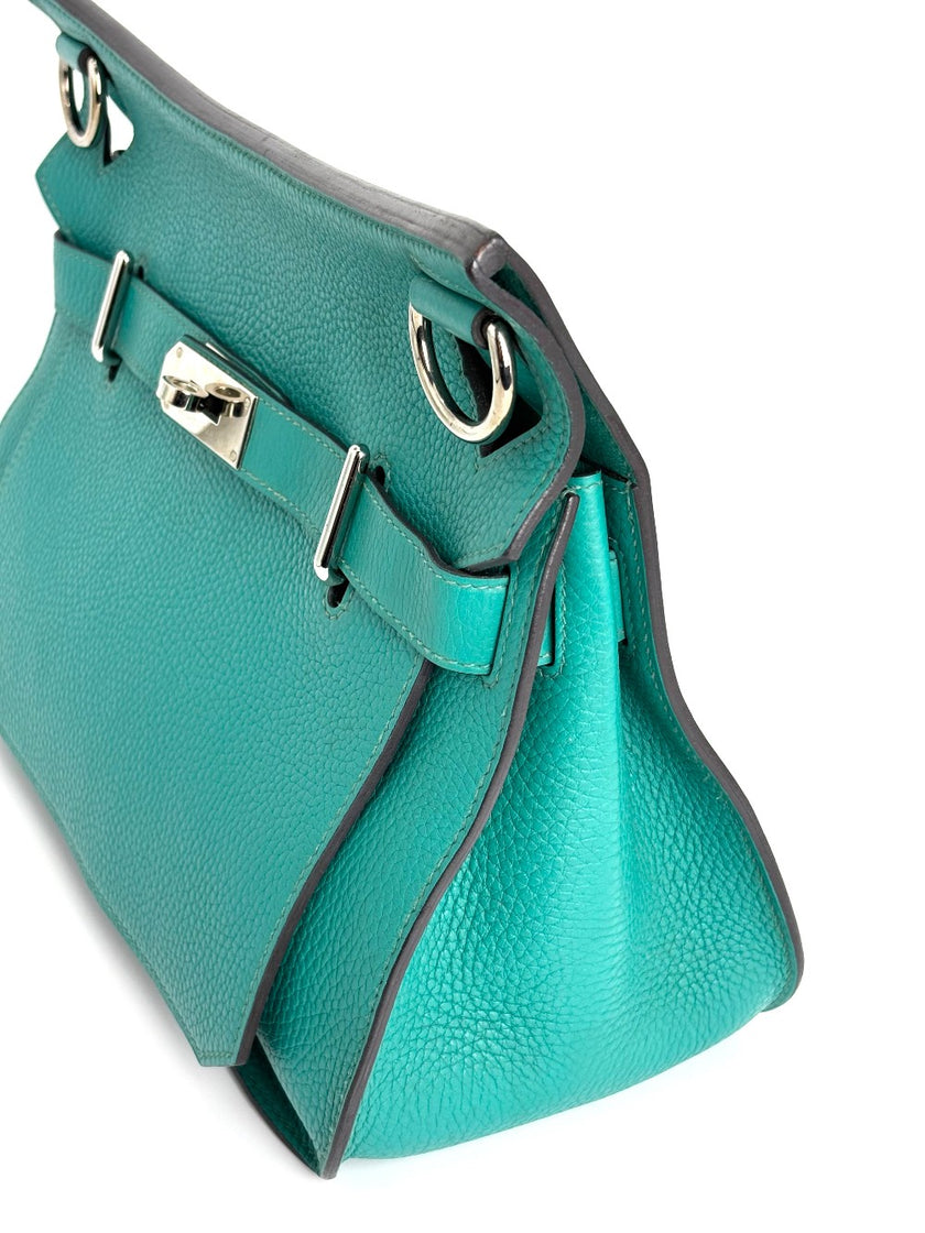 Preowned. Hermes Jypsiere 31 Blue Paon. XPY005CX|3903