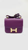 Unused. Hermes Constance 24 Anemone Evercolor GHW. DIS 789 AH|7803