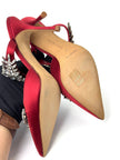 Brand New. Manolo Blahnik Heel Red. 37|7383
