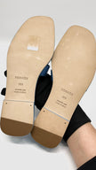 Brand New. Hermes Oran Sandals Blue. 36.5|11606