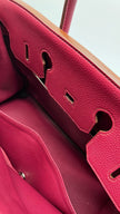 Preowned. Hermes Birkin 35 Rubis Togo PHW. N122|7769