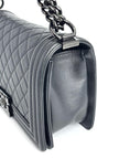 Preowned. Chanel Leboy Old Medium So Black. 24954970|4300