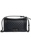 Preowned. Chanel Leboy Old Medium So Black. 24954970|4297
