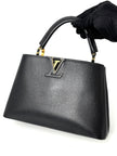 Preowned. LV Capucines BB Black GHW. SP1117|9551