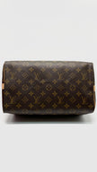 Preowned. LV Speedy Bandouliere 30 Monogram. MIcrochip|11991