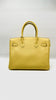 Preowned. Hermes Birkin 30 Jaune De Naples. DHA96KM|7700