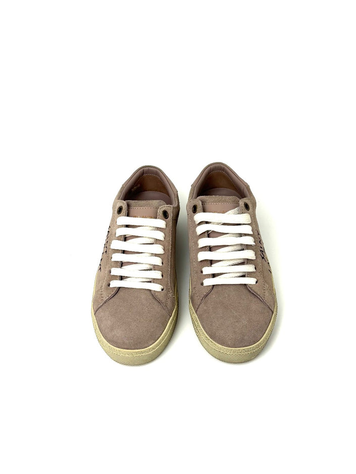 Brand New. YSL Sneakers Nude. 34.5|7629